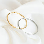 Endless Hoop Earrings - Infinity Hoops - Continuous Hoops