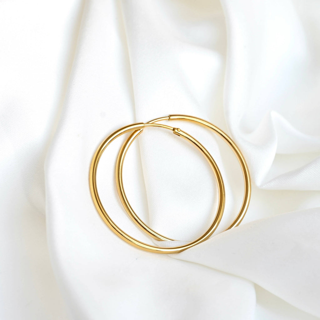 Blueyejewelry - Endless Hoop Earrings
