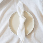 Linen Napkin - 100% Stonewashed Linen Napkin