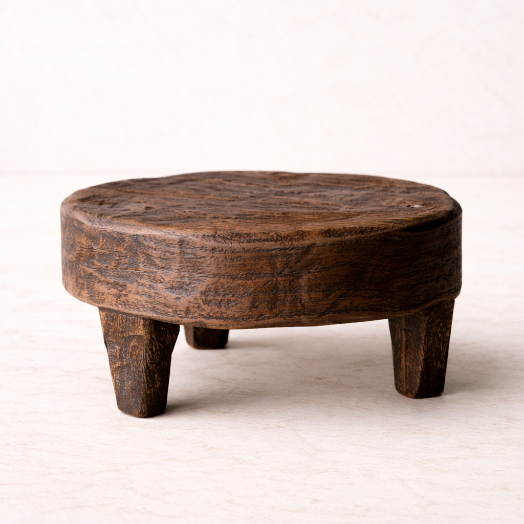 Luxe B Co - Vintage Inspired Wooden Pedestal Riser