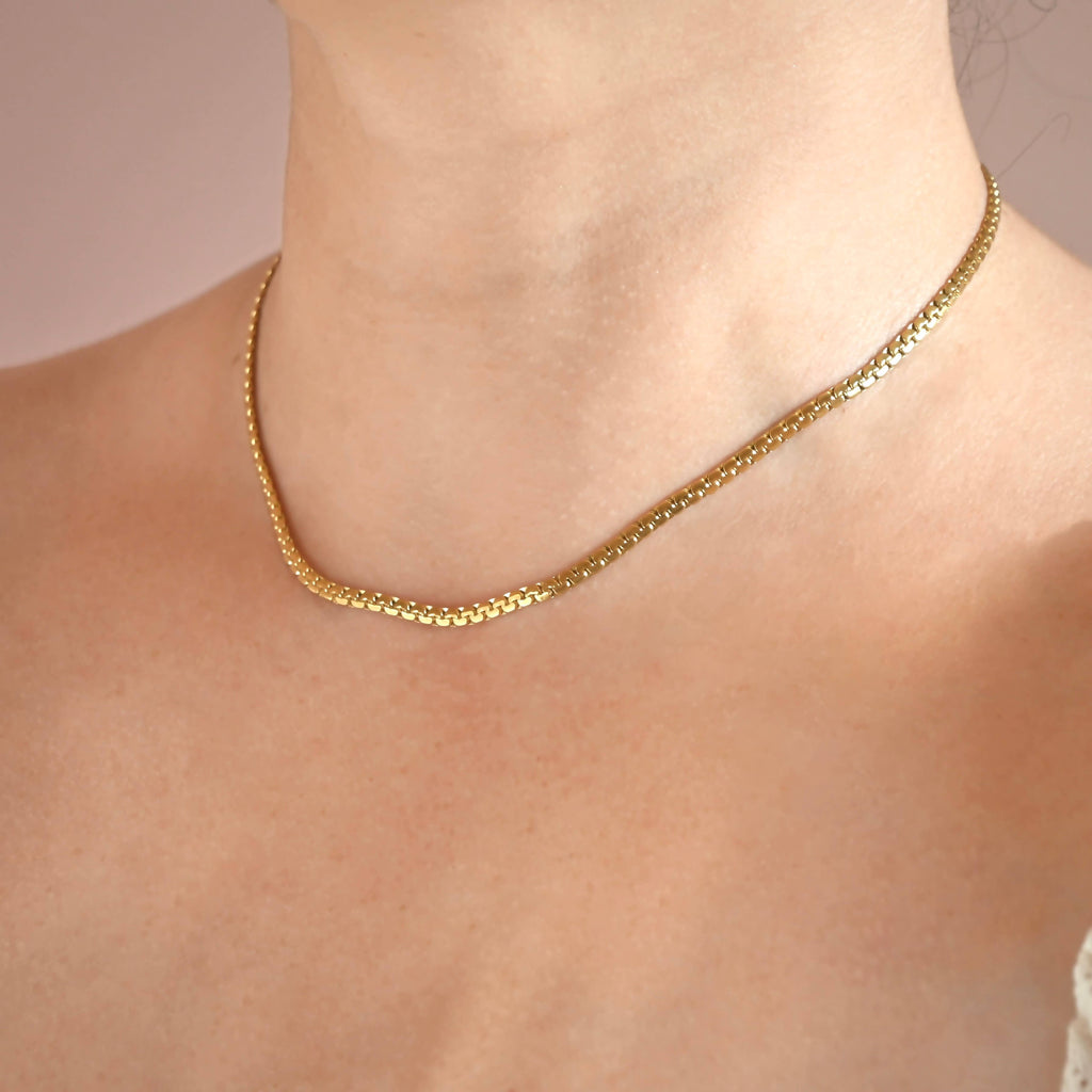 Snake Bone Necklace