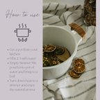 Be Cozy Simmer Pot Mix, Natural Jasmine Spice Aroma – Jar Edition