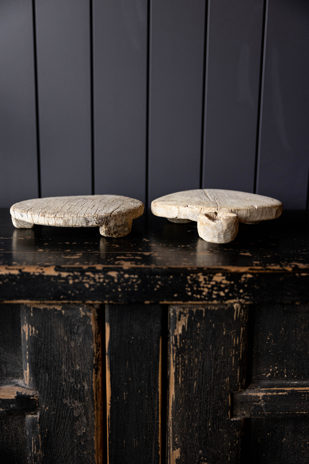 Vintage India Bleached Chapati Board