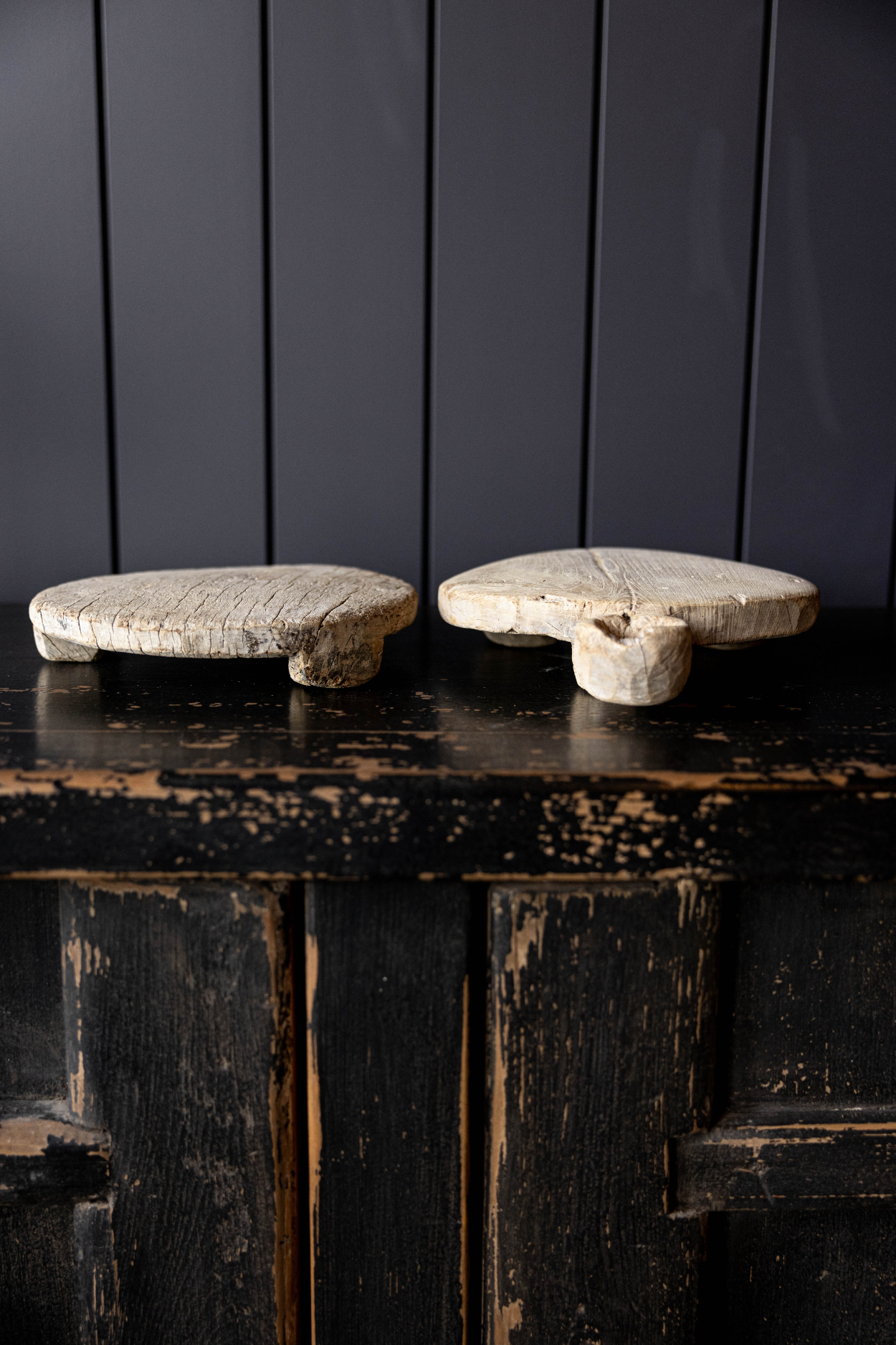 Vintage India Bleached Chapati Board