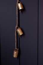 Barrel Iron Inspired Bell Holiday Hanging Garland