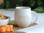Calgary Clay Co. - Mountain Peaks Mug Handmade Ceramic