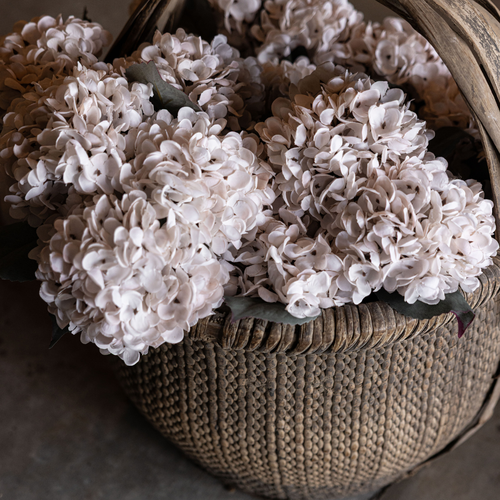 Luxe B Co- Petal Pink Hydrangeas Faux Stems