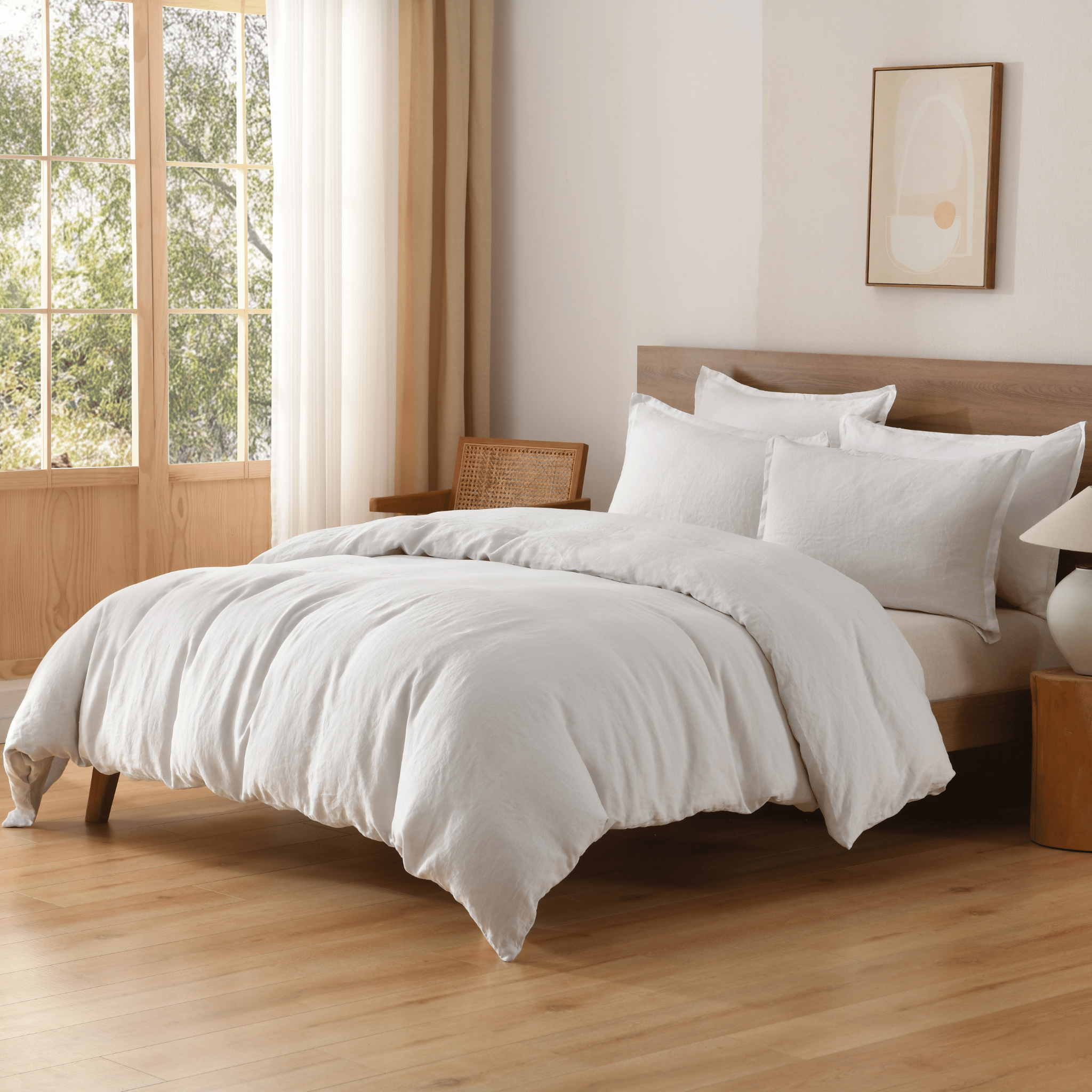 Flax Linen Duvet Cover