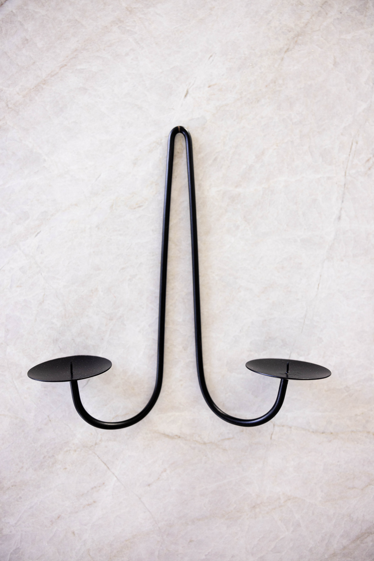 Luxe B Co- Black Iron Dual Wall Sconce