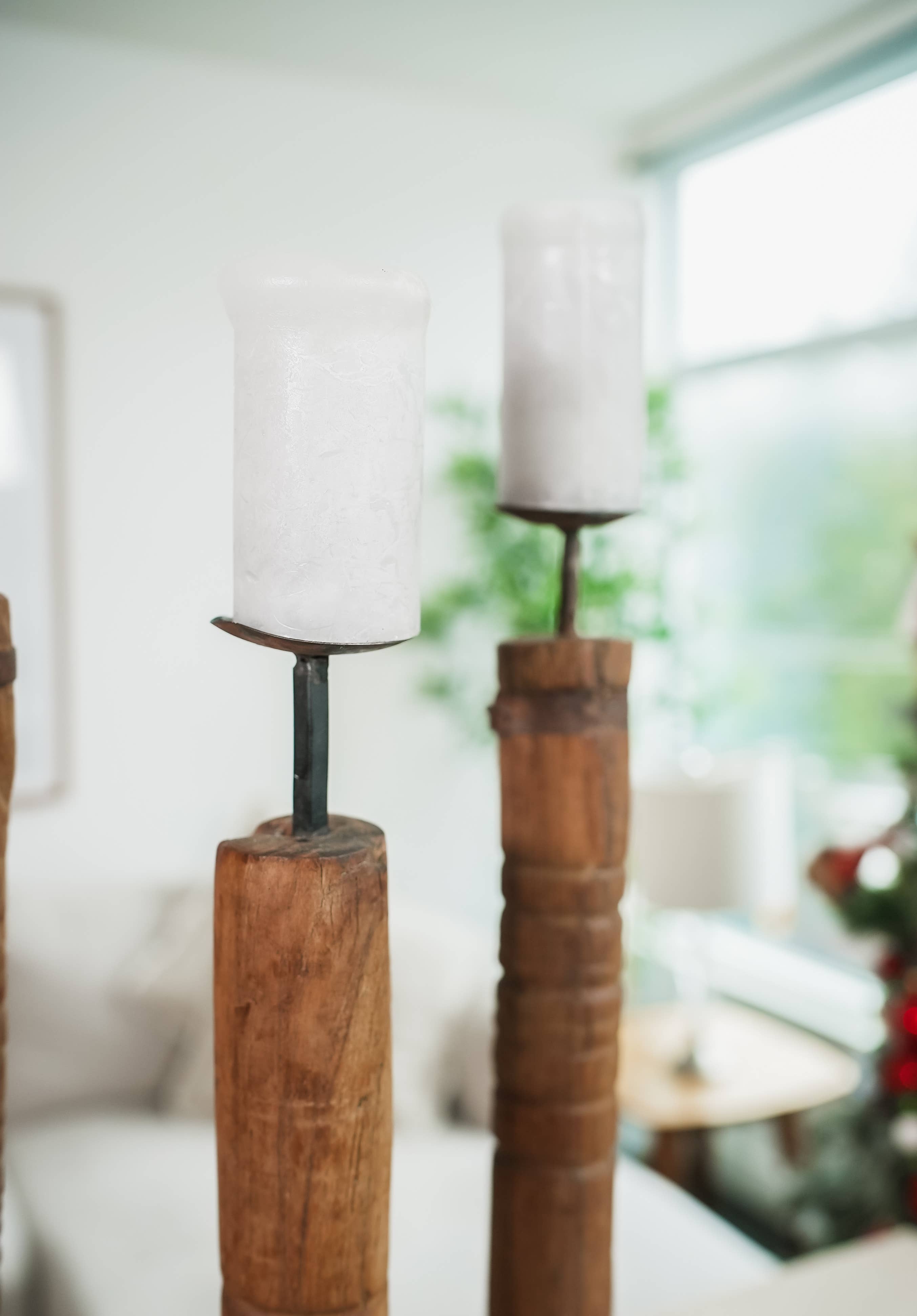 Tall Vintage Candle Holder (Each Sold Separately) In store purchase only..