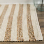 2' x 3' Cotton/Jute Rug