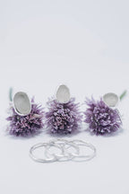 White Sea Glass Stacking Set