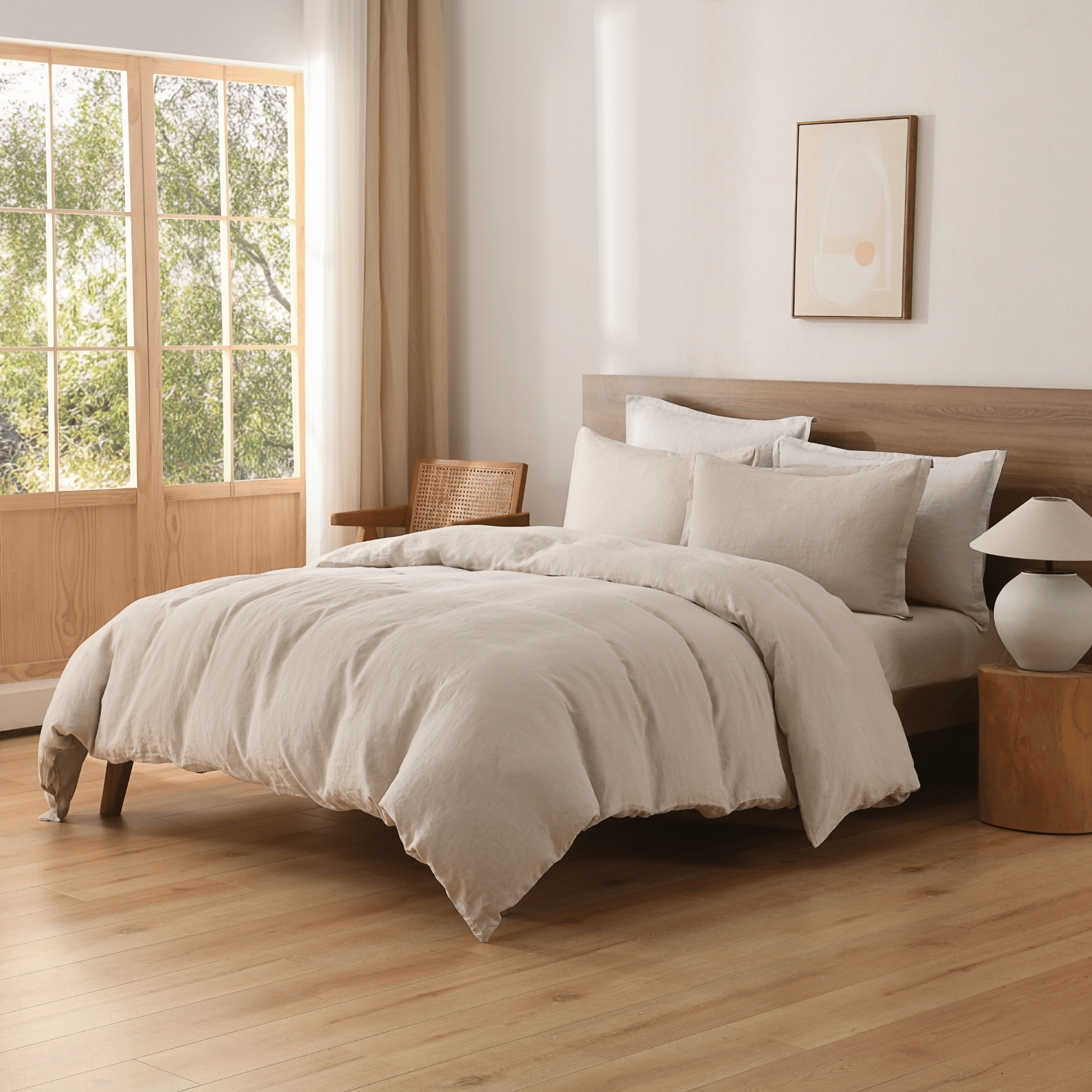 Flax Linen Duvet Cover