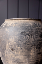 Atelier Black Vintage Olive Tree Pot Vase