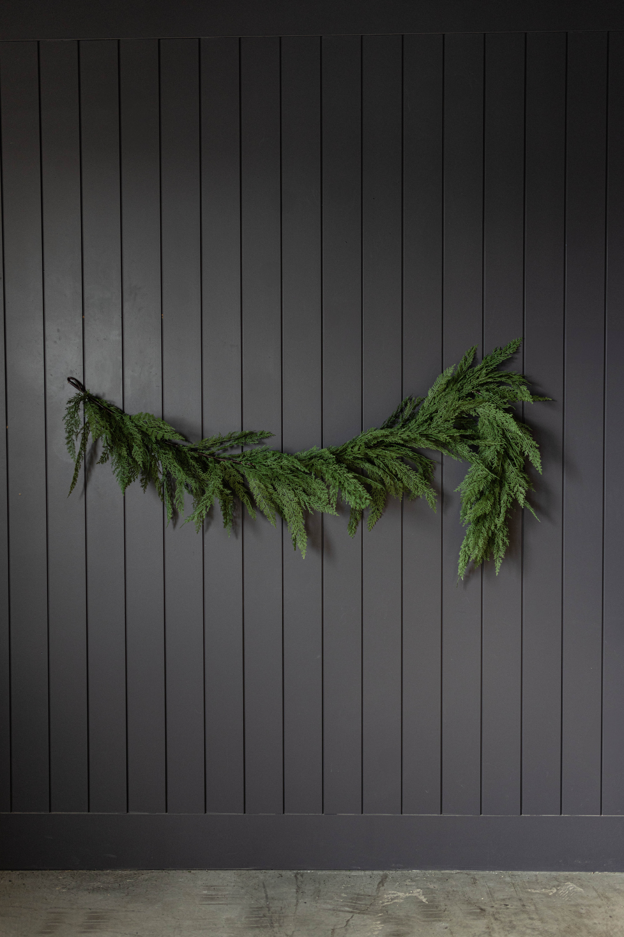 Cypress Leaf Full Real Touch Garland - 6ft