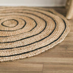 3' x 3' Round Jute Rug