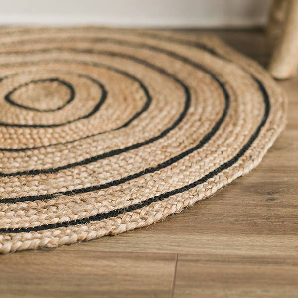 3' x 3' Round Jute Rug