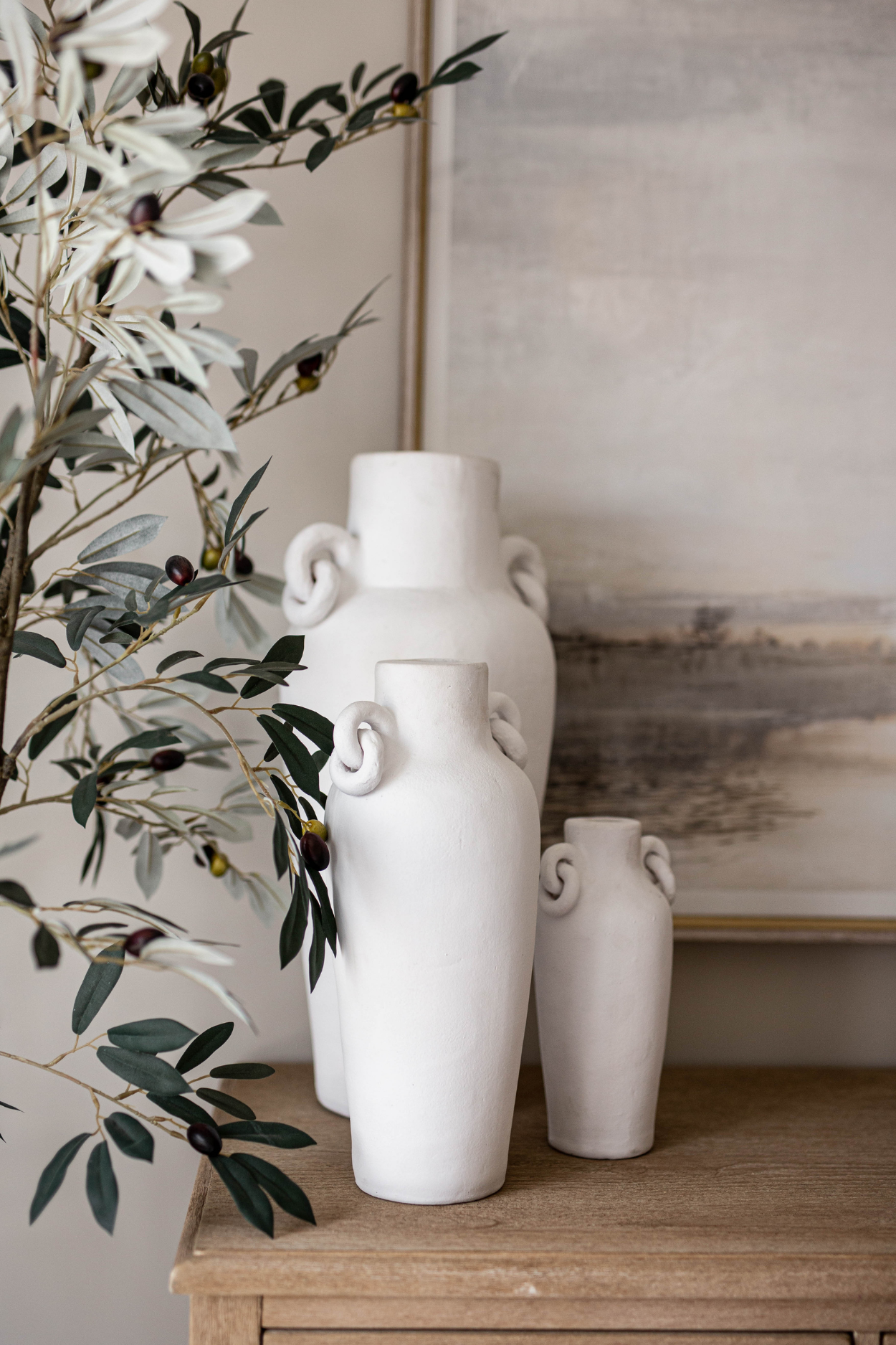 Santorini Urn Link Vase Large