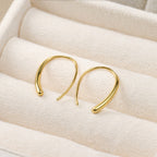 Dainty Threader Earrings - 925 Silver Tear Drop Earrings