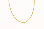Box Chain Necklace - Dainty Box Necklace - Delicate Chain