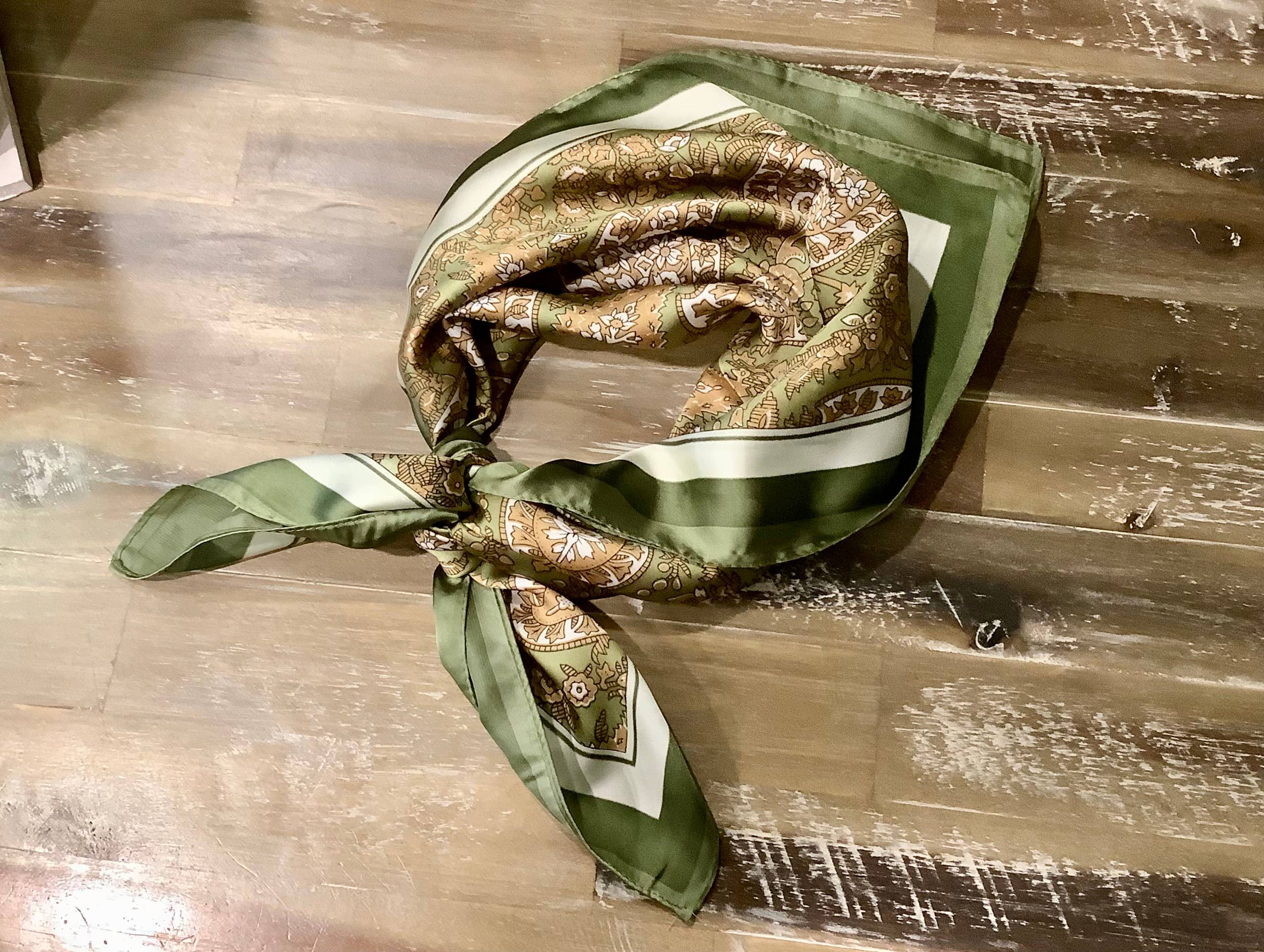 Beautiful Boundaries - Women's Silk-Like Square Scarf