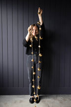 Jingle Iron Inspired Bell Garland