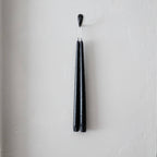 Taper Candles - Pair Black