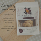 Be Indulgent Simmer Pot Mix, Cozy Apple Vanilla Spice Aroma