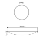 Stoneware Dinner Plate | Dadasi 10.2"