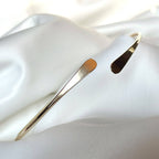 Gold Forearm Cuff - Open Arm Band - Upper Arm Cuff