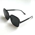 Katie Women's Oversized Square Sunglasses Black