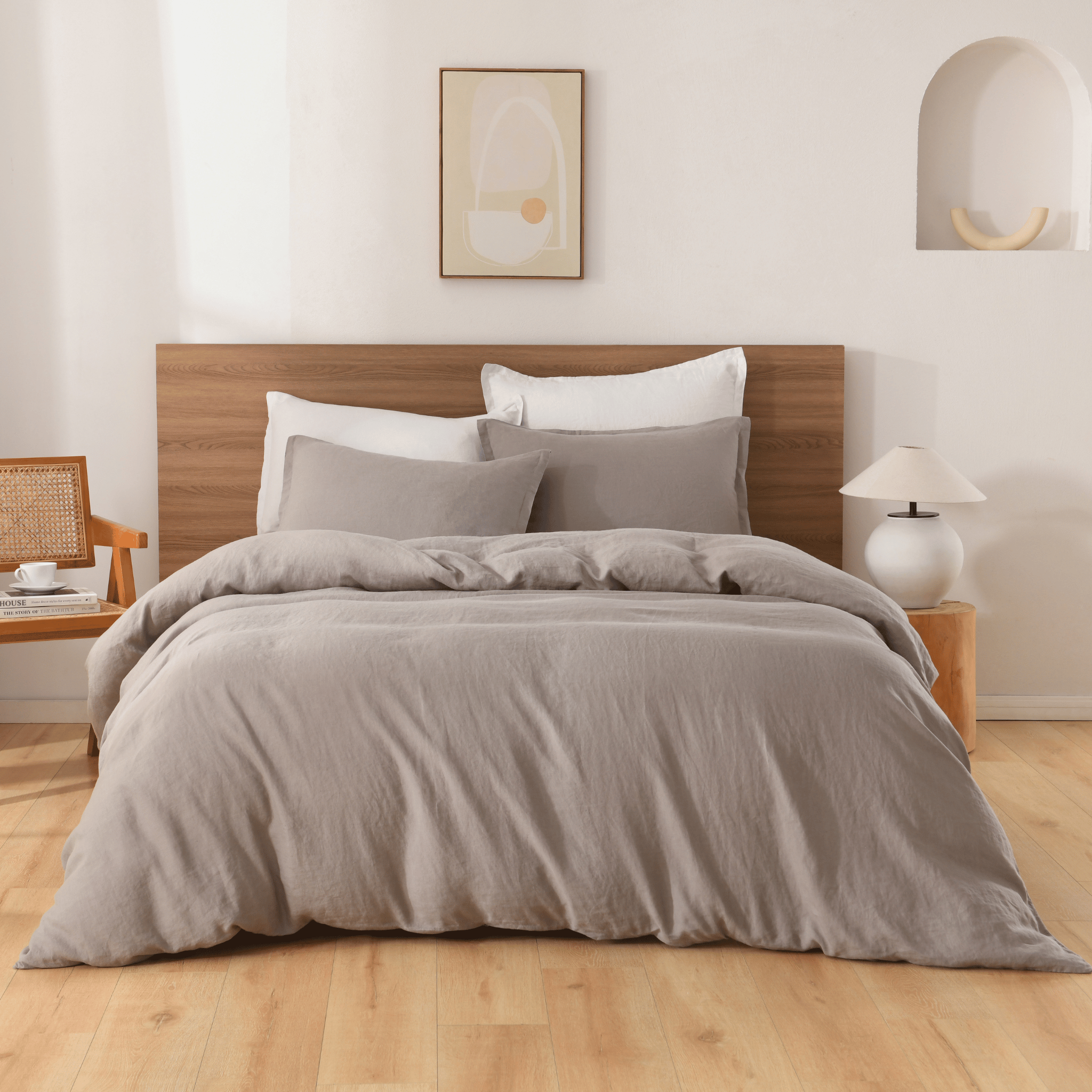 Flax Linen Duvet Cover