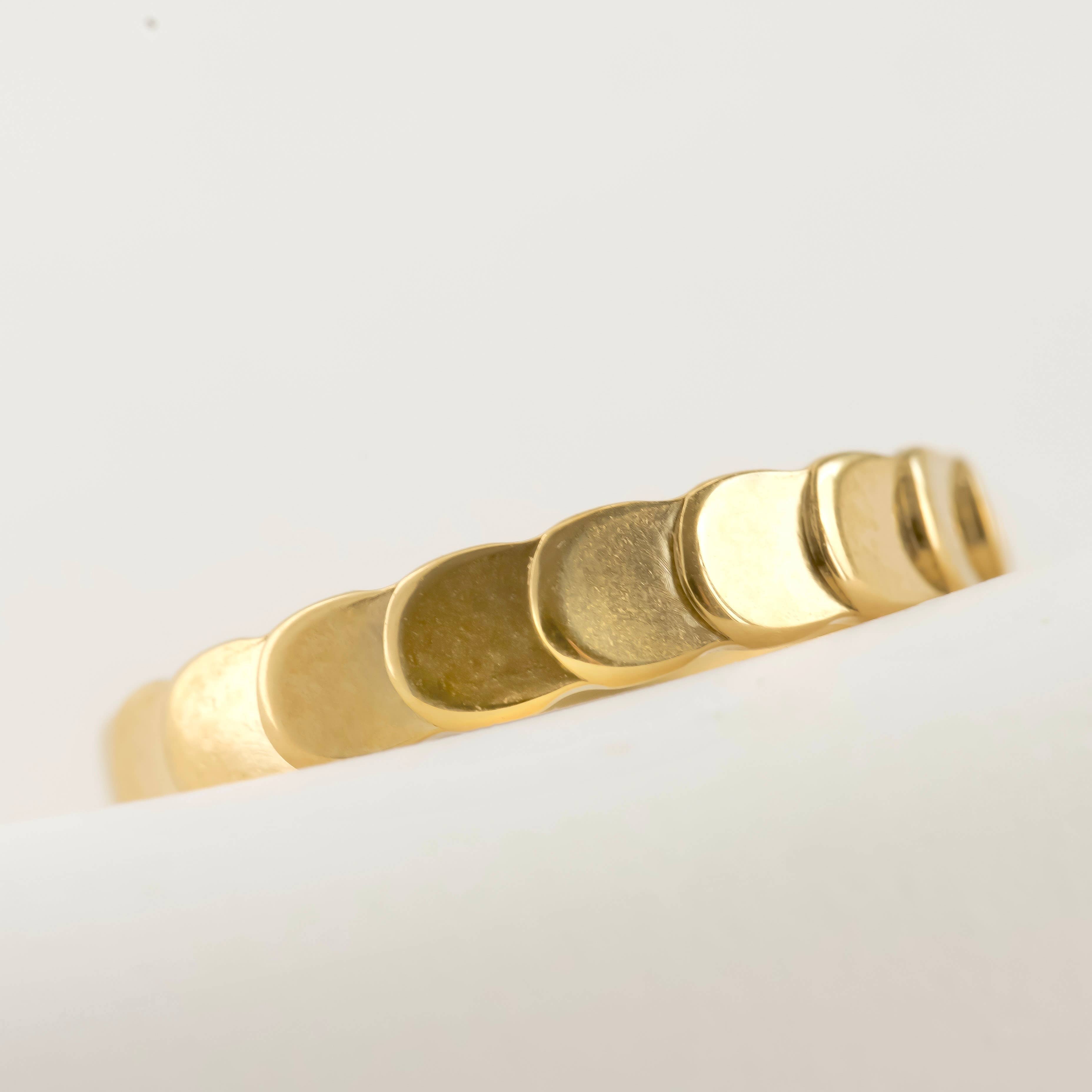 Dainty Gold Rings - Waterproof 18k Gold Stackable Rings