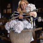 Luxe B Co- Petal Pink Hydrangeas Faux Stems