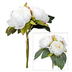 Truu Design Artificial Peony Bouquet, 7.9" x 11", in 2 Col.