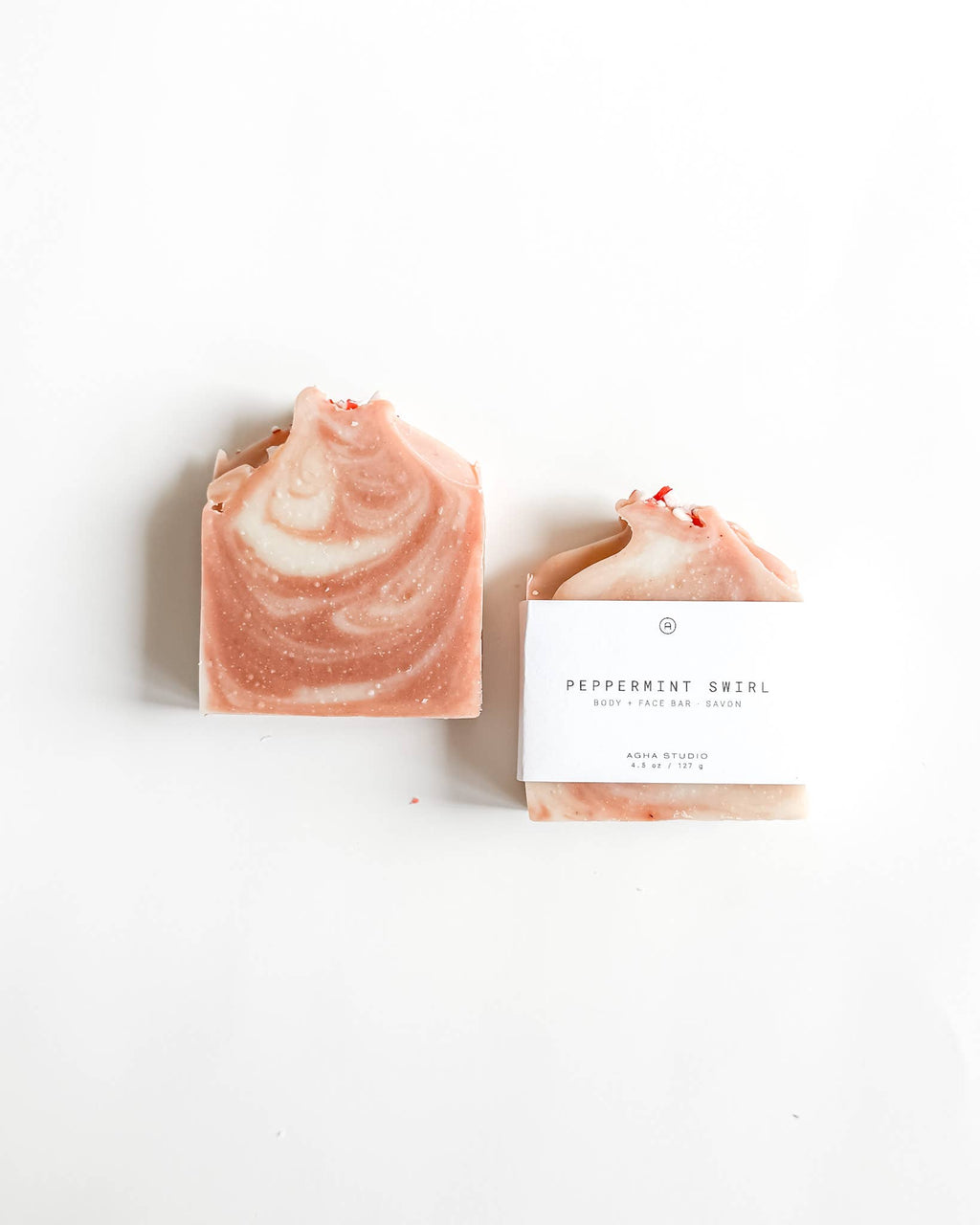 Peppermint Swirl Body + Face Bar