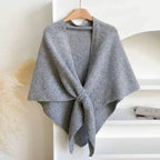 Silrenza Global Inc - Cashmere-Feel Triangle Shawl – Oversized Cozy Wrap Scarf