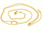Circle Link Choker - Waterproof Asymmetrical Circle Choker