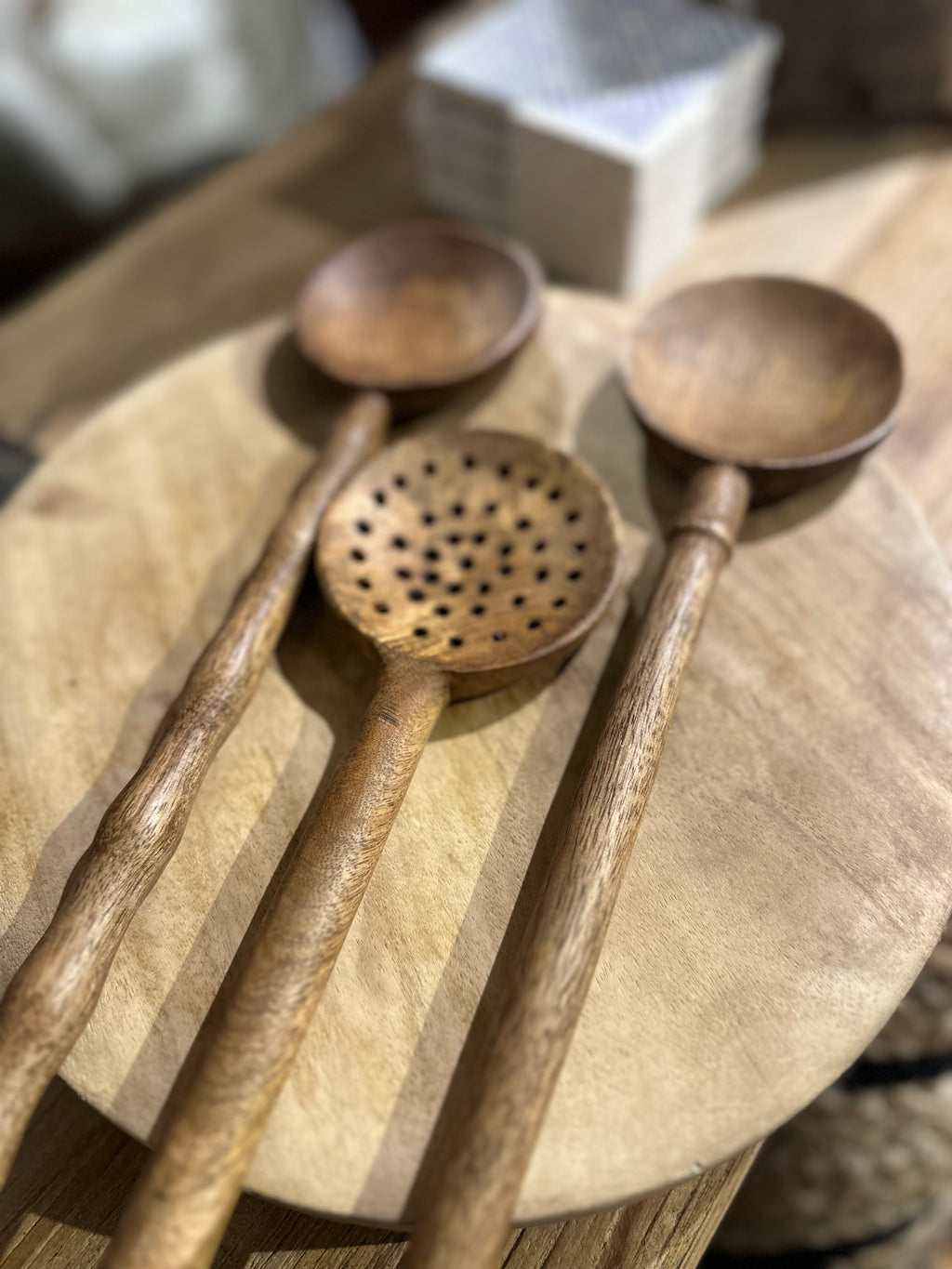 Luxe B CO- Mango Wood Kitchen Spoons