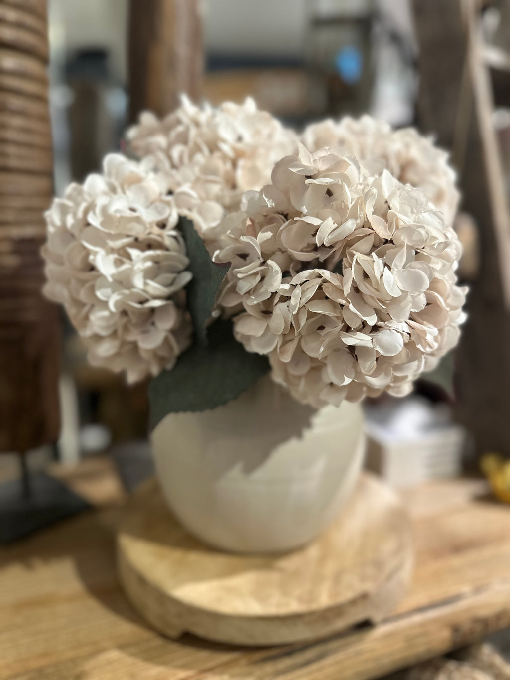 Luxe B Co- Petal Pink Hydrangeas Faux Stems