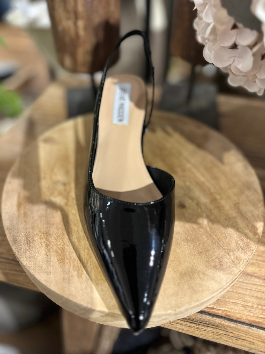 Steve Madden Devour Women's Black Patent Heel