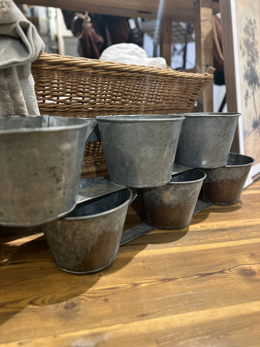 Luxe B Co- Iron Trio Planters