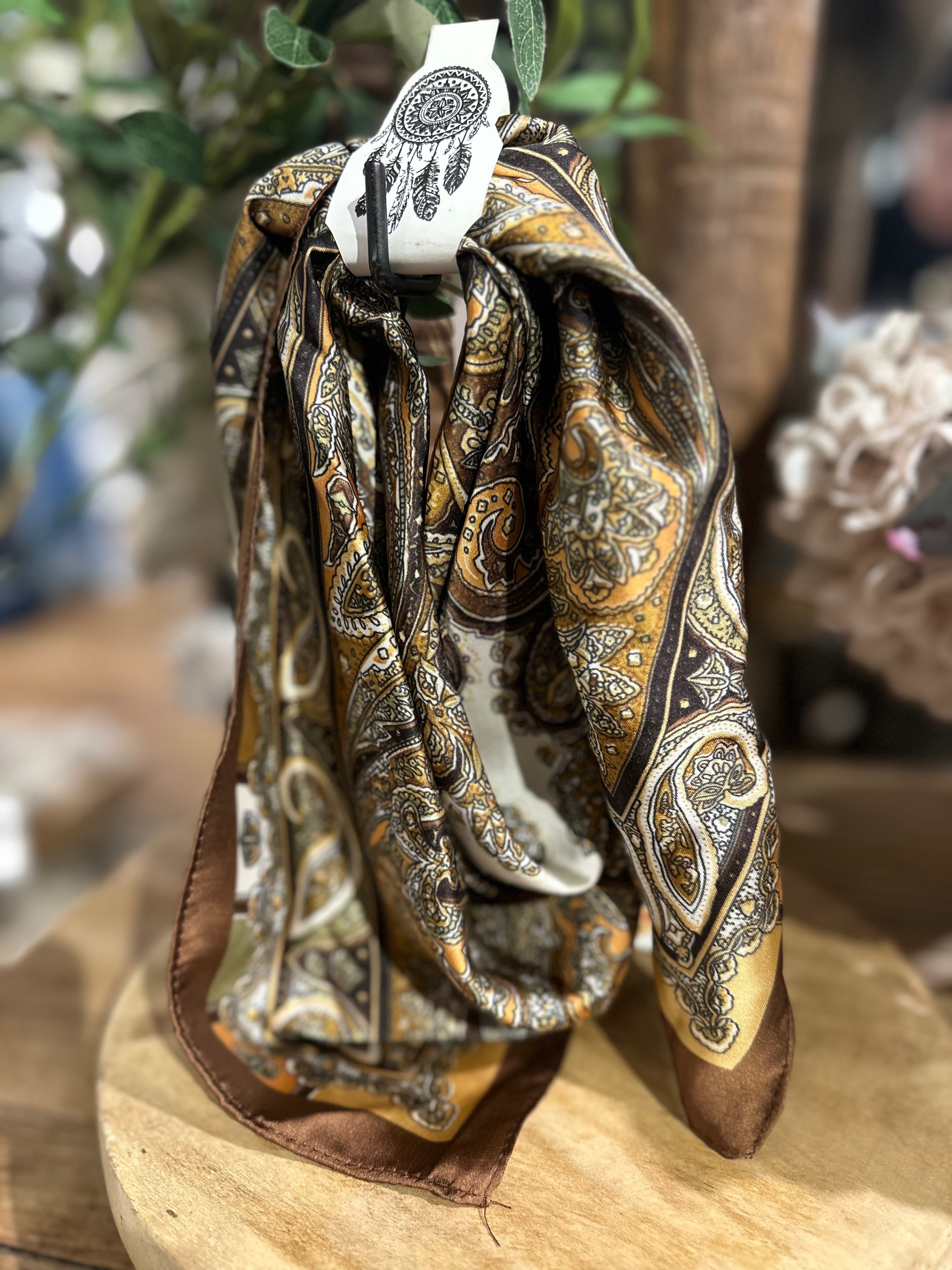 Beautiful Boundaries - Women's Silk-Like Square Scarf