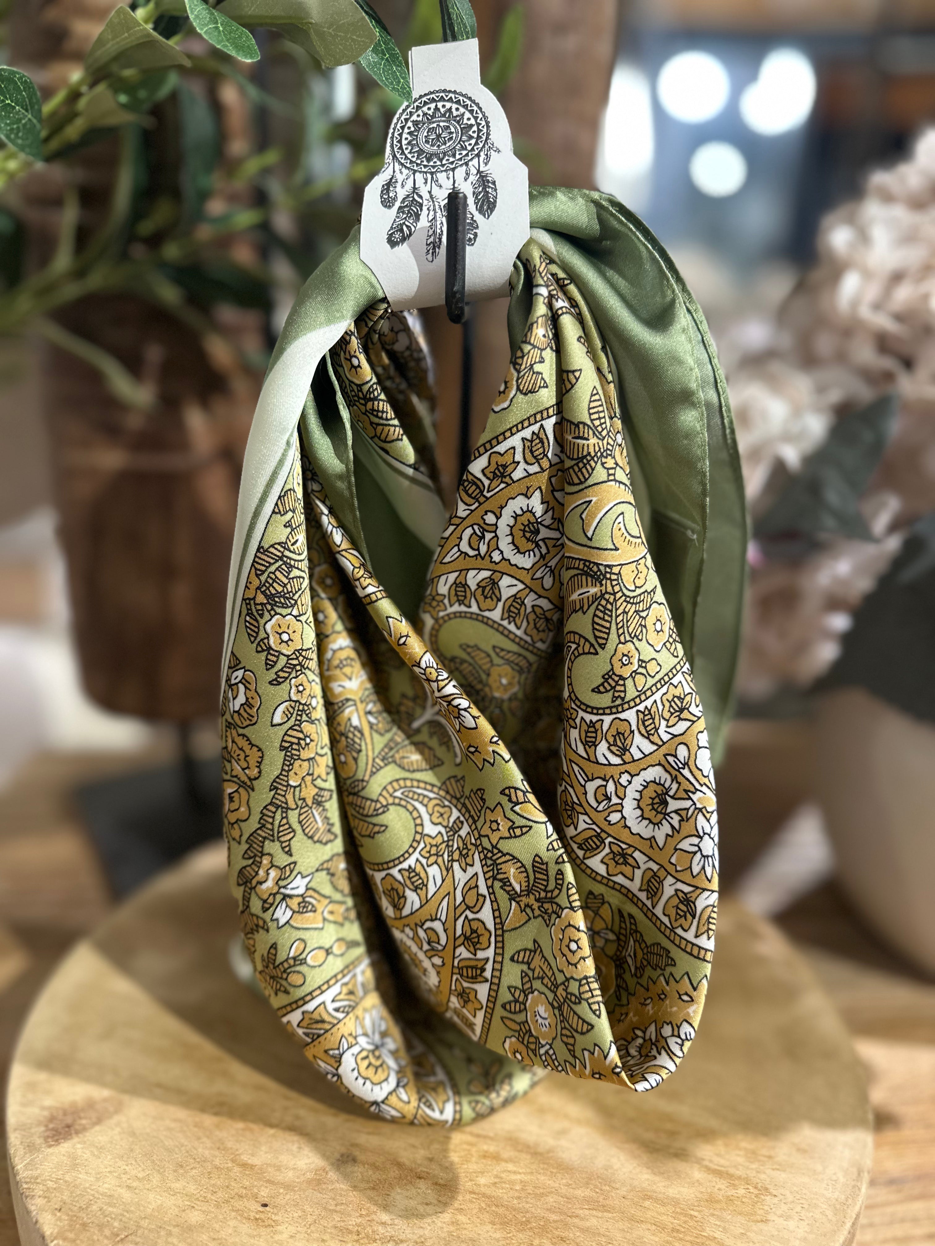 Beautiful Boundaries - Women's Silk-Like Square Scarf
