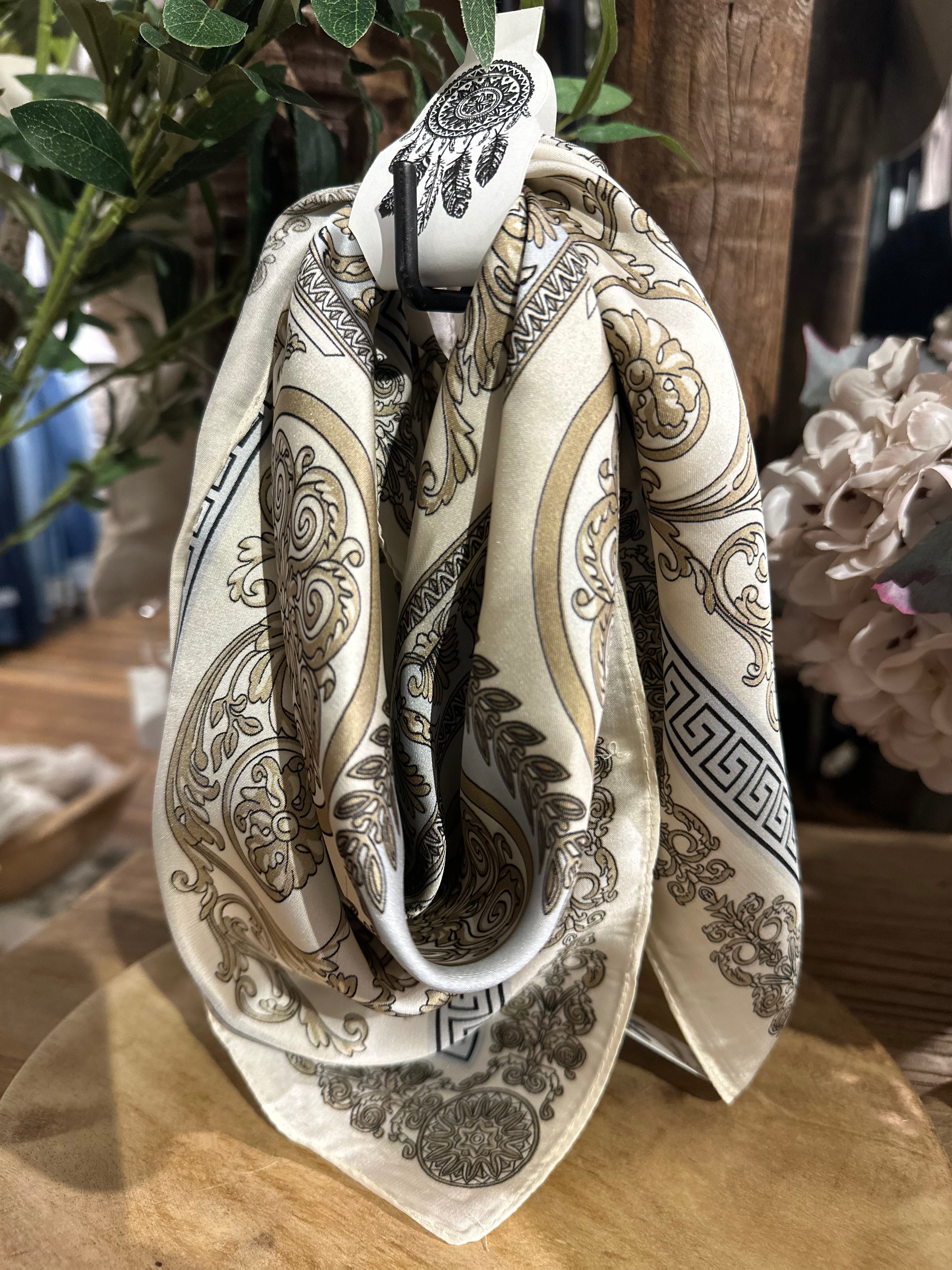 Beautiful Boundaries - Women's Silk-Like Square Scarf