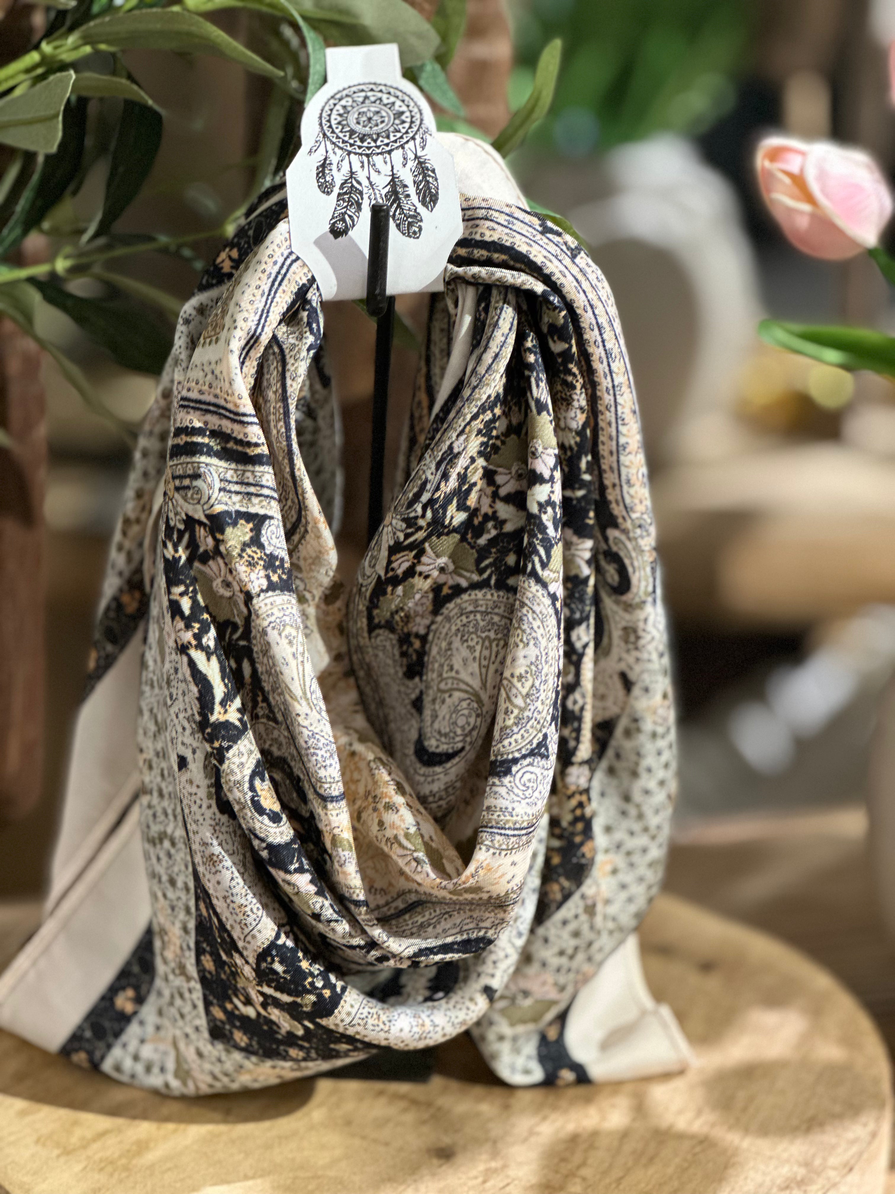 Beautiful Boundaries - Women's Silk-Like Square Scarf