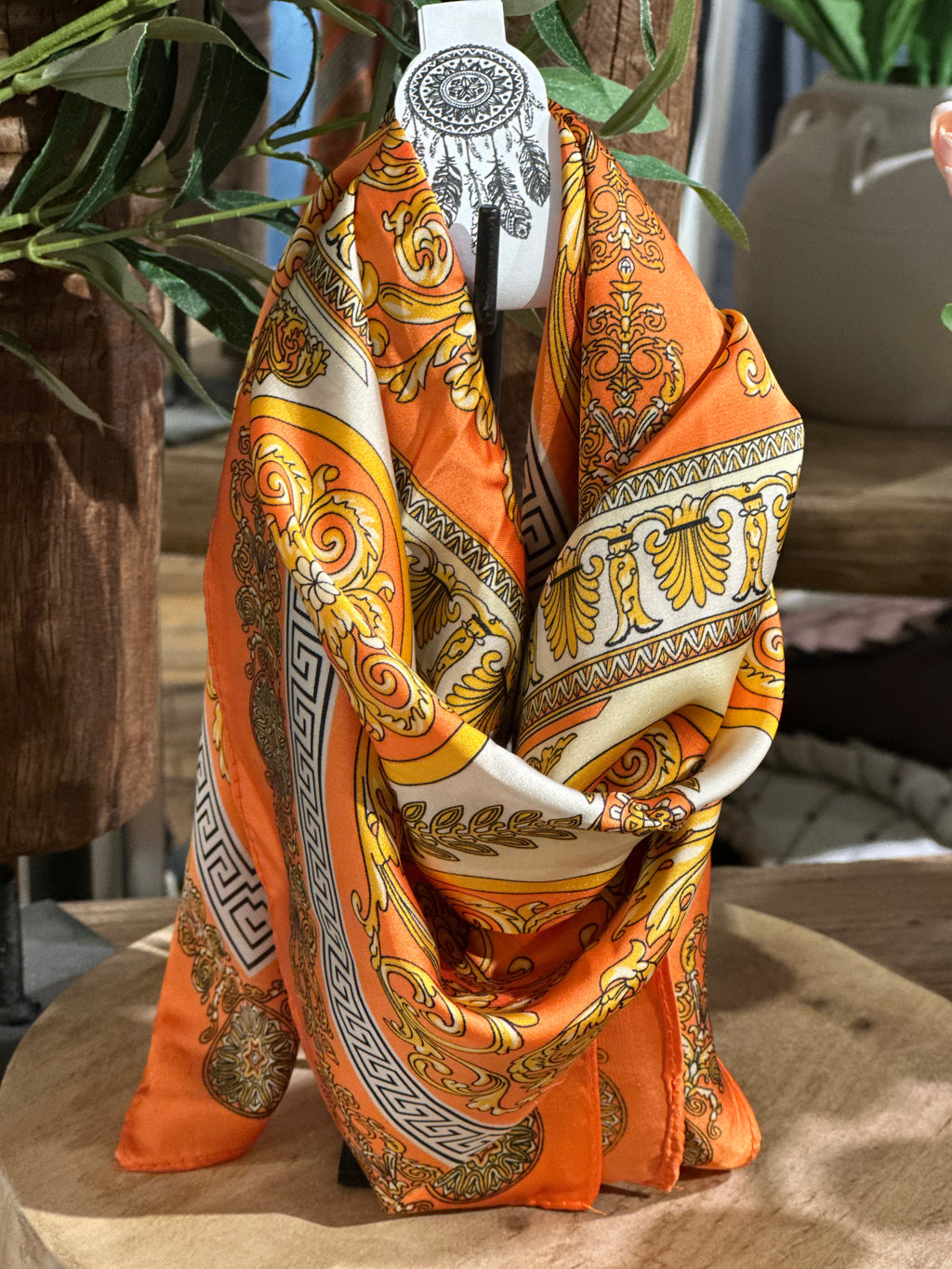 Beautiful Boundaries - Women's Silk-Like Square Scarf