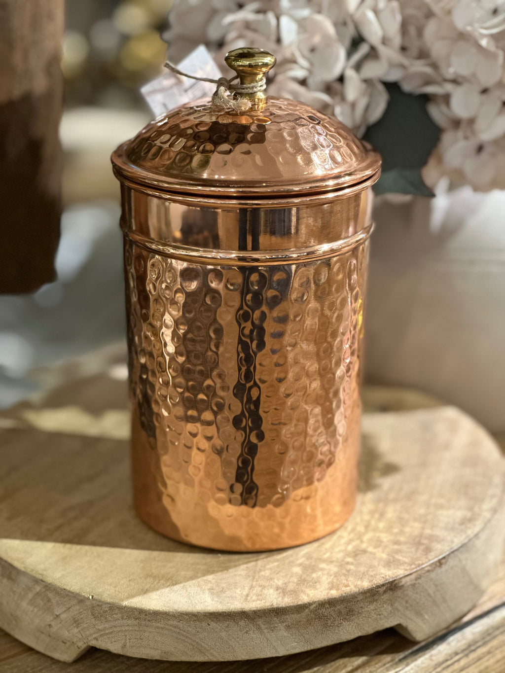 Luxe B Co - Copper Hammered Canister