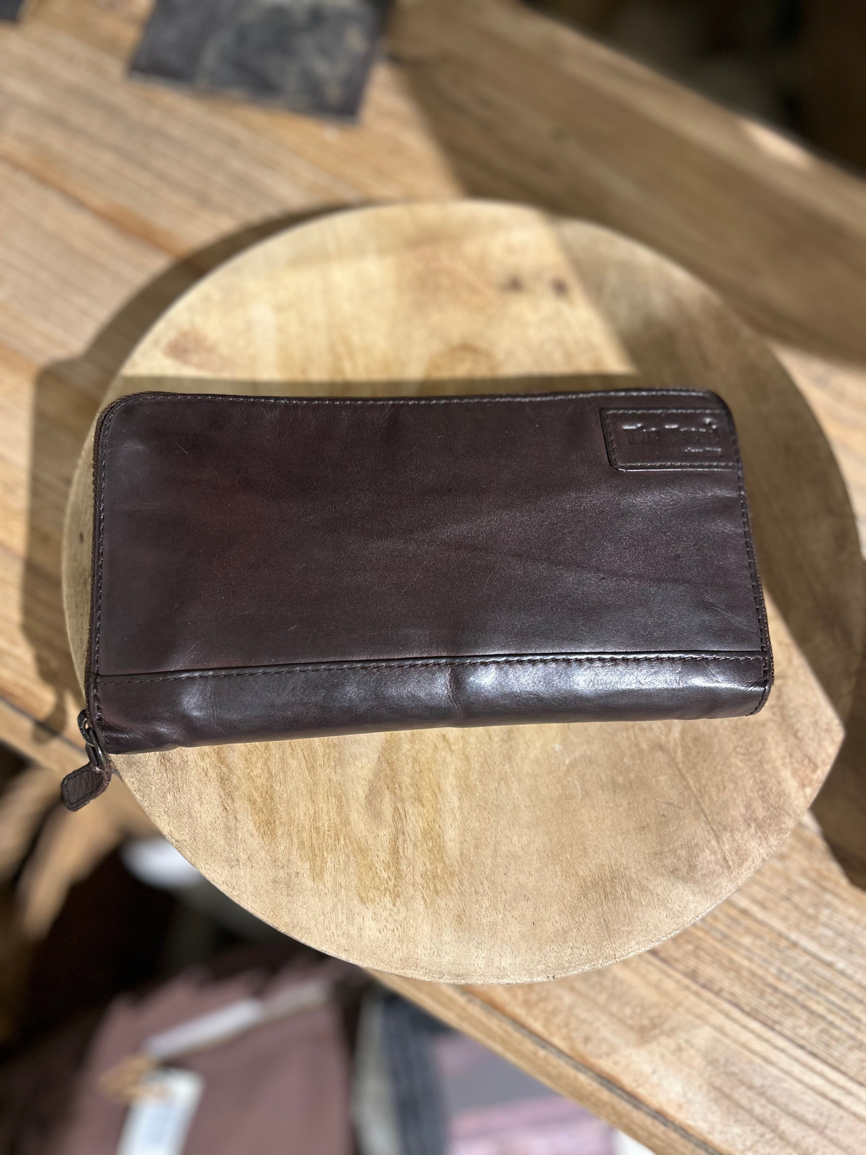 The Trend - Long Italian Leather Wallet