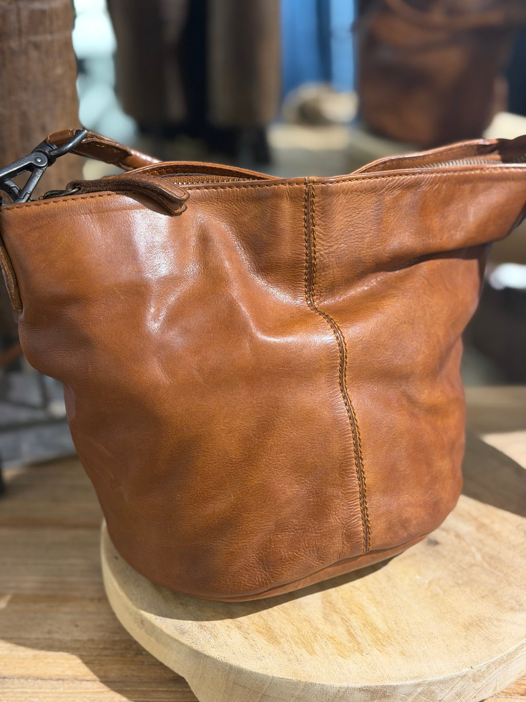 The Trend - Gelsomino Leather Handbag